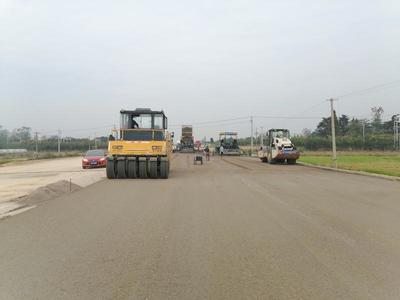 節(jié)日不停工，S210省道建設按下“快進鍵”